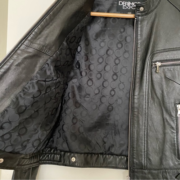 Derimod Racer Leather Jacket - Picture 4 of 7